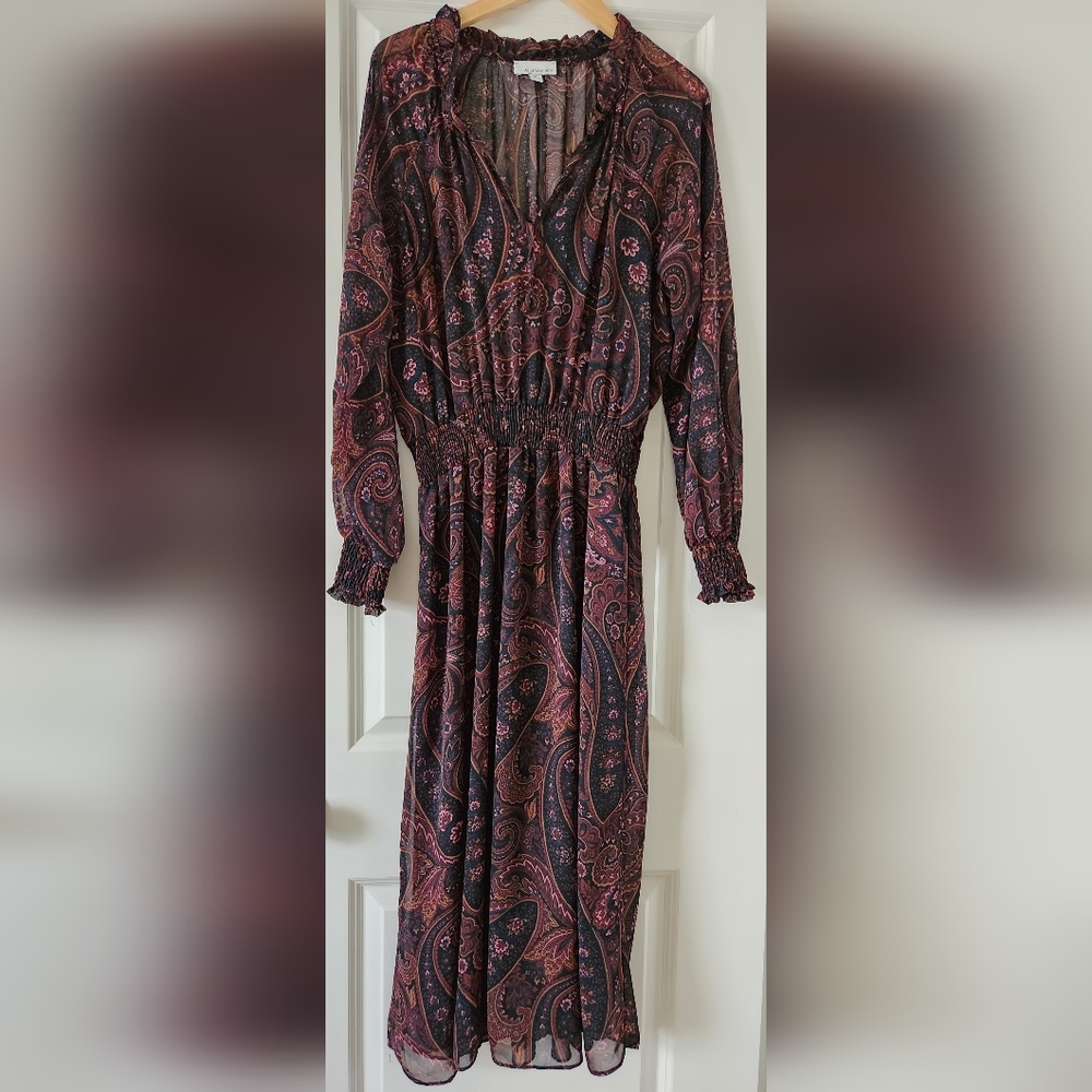 Allison Joy Paisley Dress- M